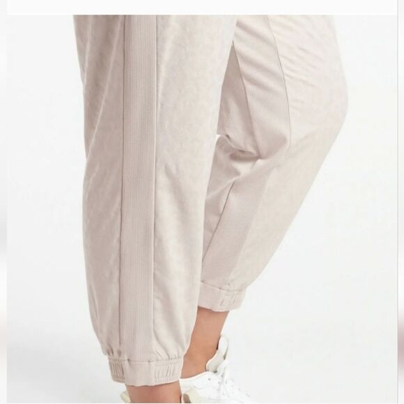 Athleta Brooklyn Textured Windowpane Jacquard Jogger Size 3x - Picture 4 of 5